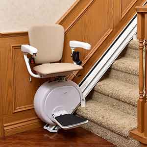 Vancouver home with stair lift installed