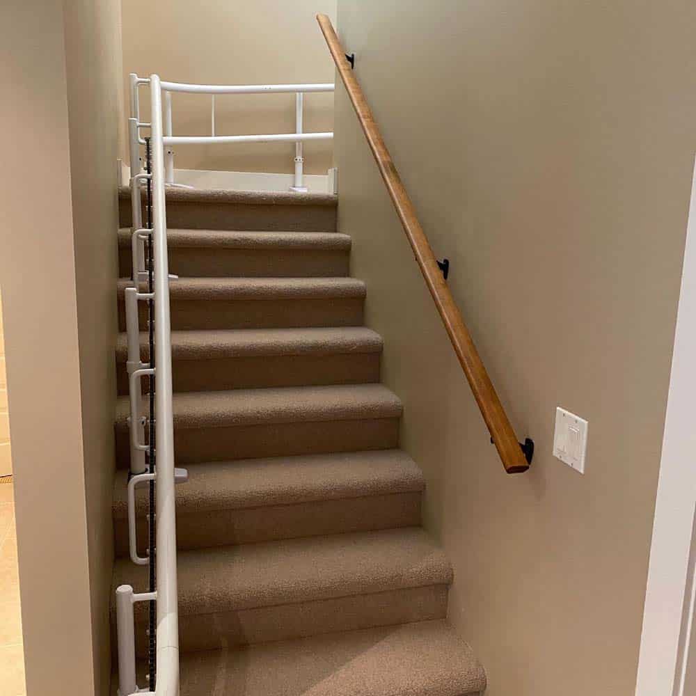 Curved Stairlift Installation Vancouver