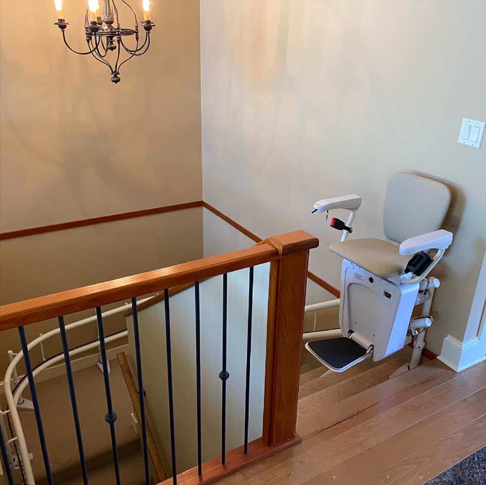 Curved Stairlift Installation Vancouver