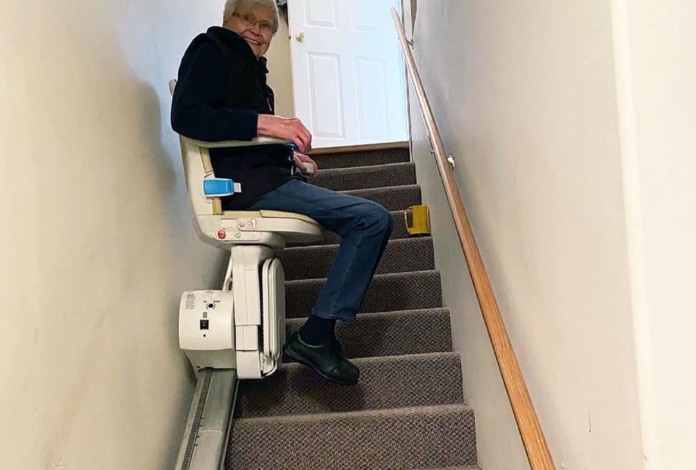 Straight Stairlift Installation Greater Vancouver