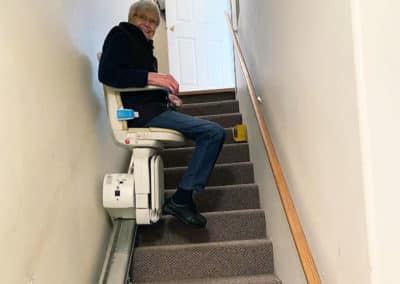 Straight Stairlift Installation Greater Vancouver