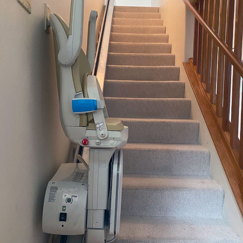 Straight Stairlift Installation Sechelt BC