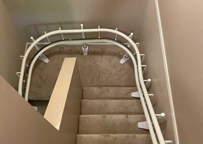 Curved Stairlift Installation, Surrey BC