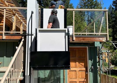 Vertical Platform Lift Installation Lund, BC