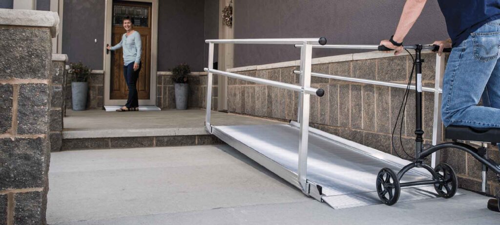 portable wheelchair ramp total home access
