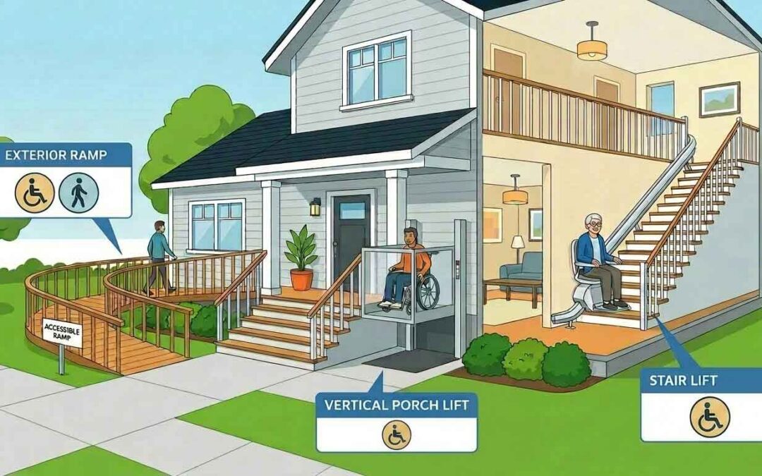 Porch Lift vs Ramp vs Stairlift: Best Outdoor Accessibility in BC